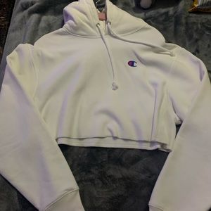 Champion cropped hoodie